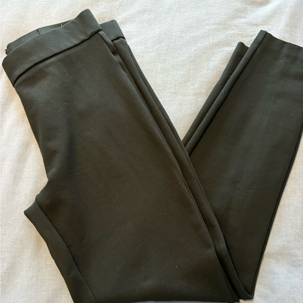 J. Crew Women's Black Ponte Skinny Pants